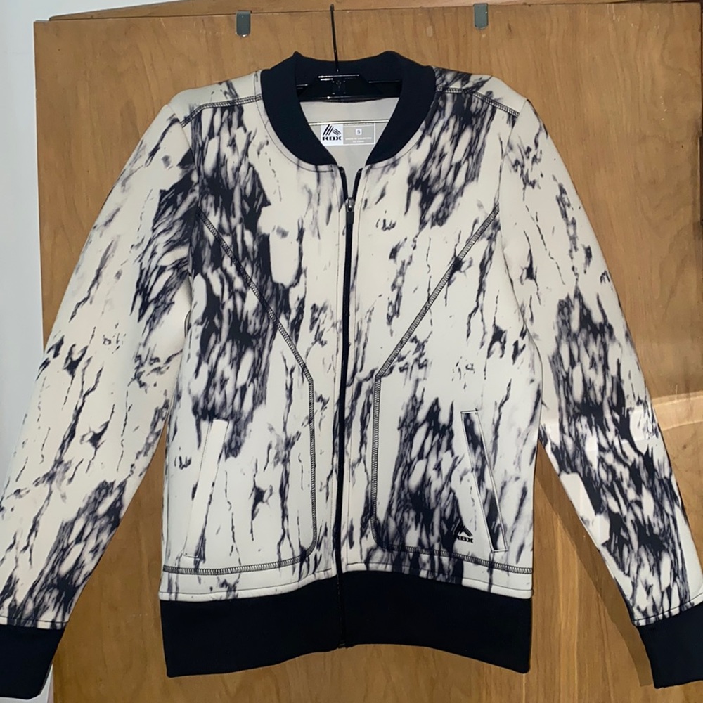 Marbled Athletic Jacket - image 1